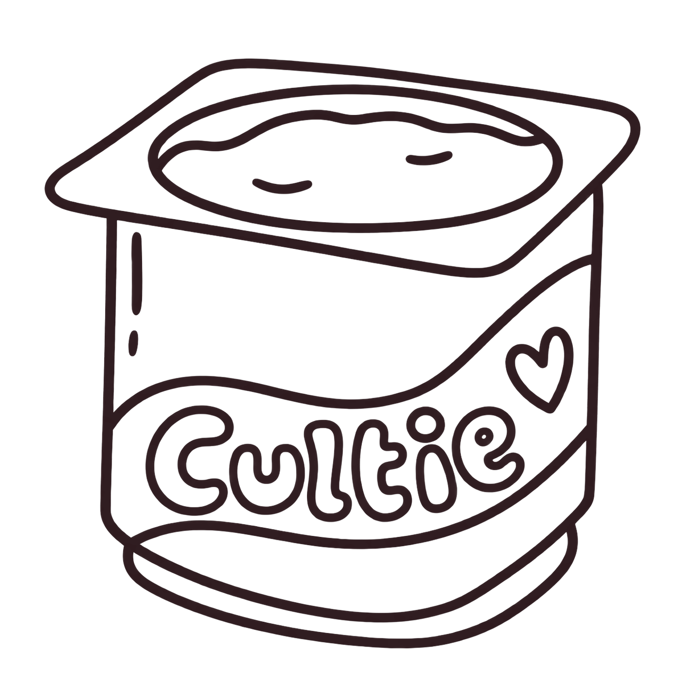 Cultie Becher, Illustration